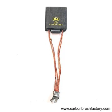 DC Traction Motor Carbon Brush DE7 DE7000 Carbon Brush